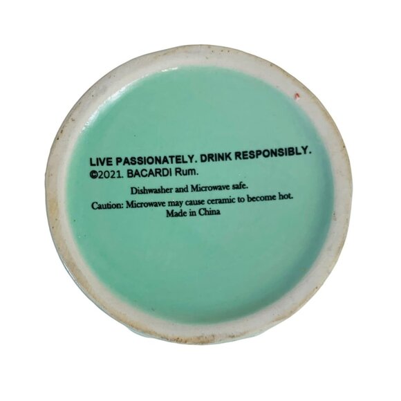 Bacardi Ceramic Tiki Mug 2021 Edition Totem Bat Logo Mancave Decor Barware - Picture 3 of 9